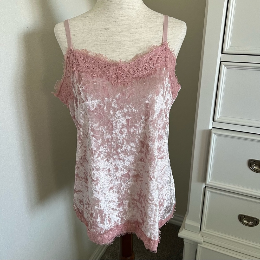 Crushed Velvet Tank